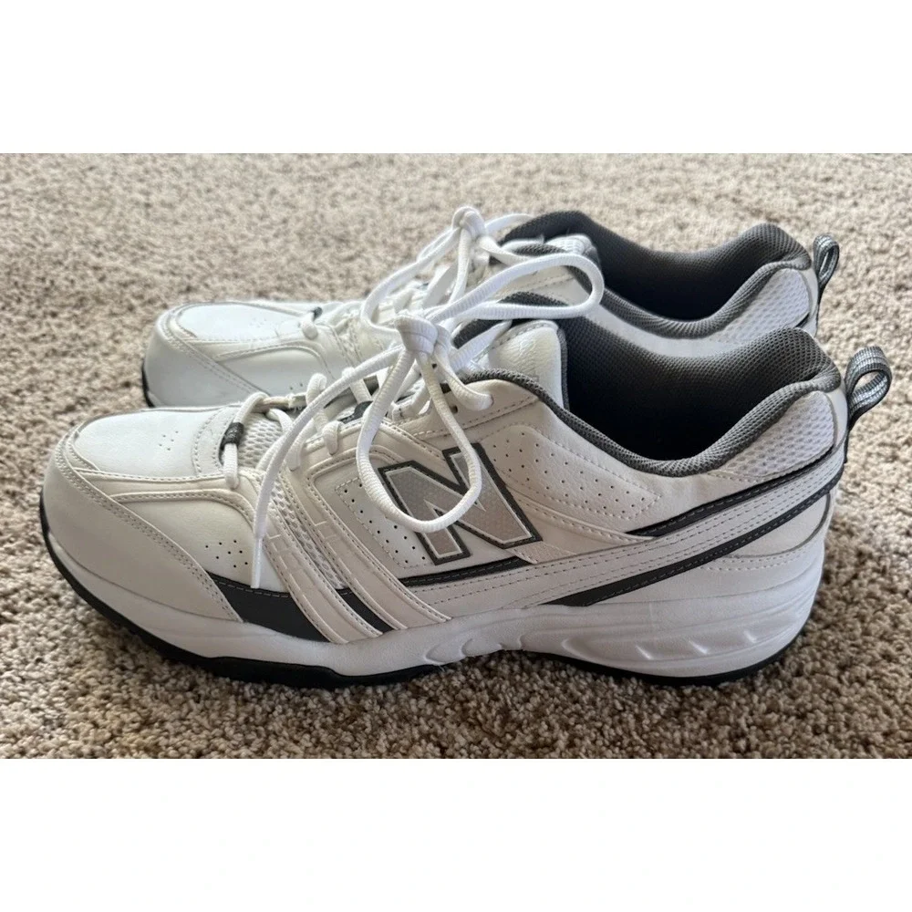New Balance 409 Mens Sneakers Tennis Shoes White Gray Size 14 Grandpa MX409WG